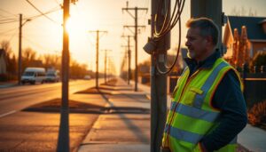 Serviço de religação de energia