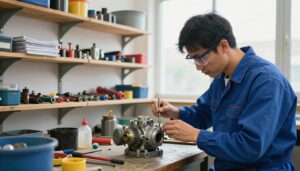 Conserto de bomba de água