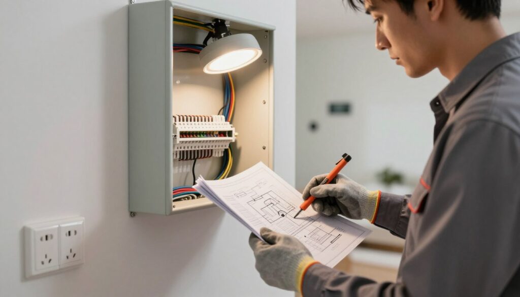 instalação elétrica