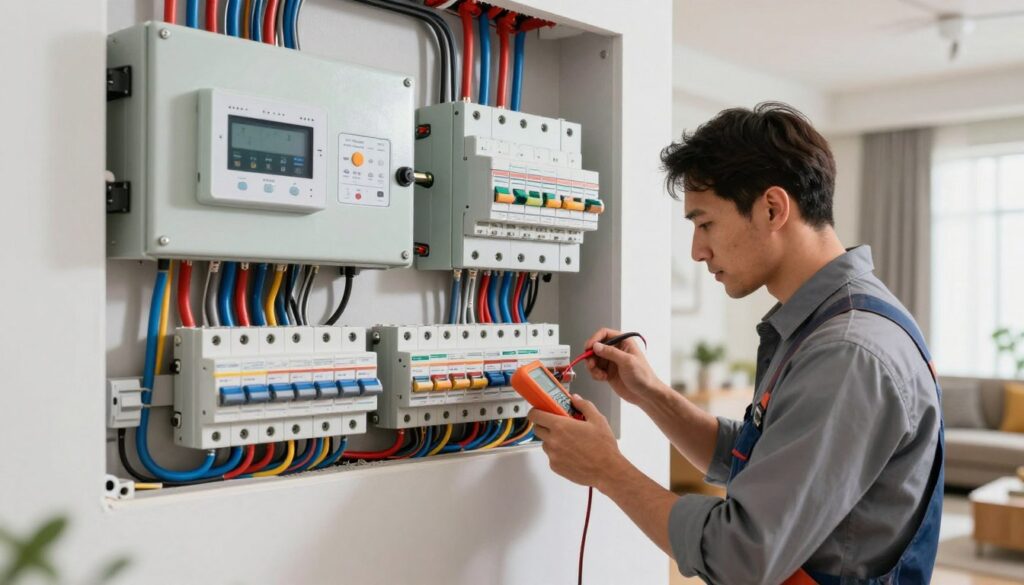 instalação elétrica residencial